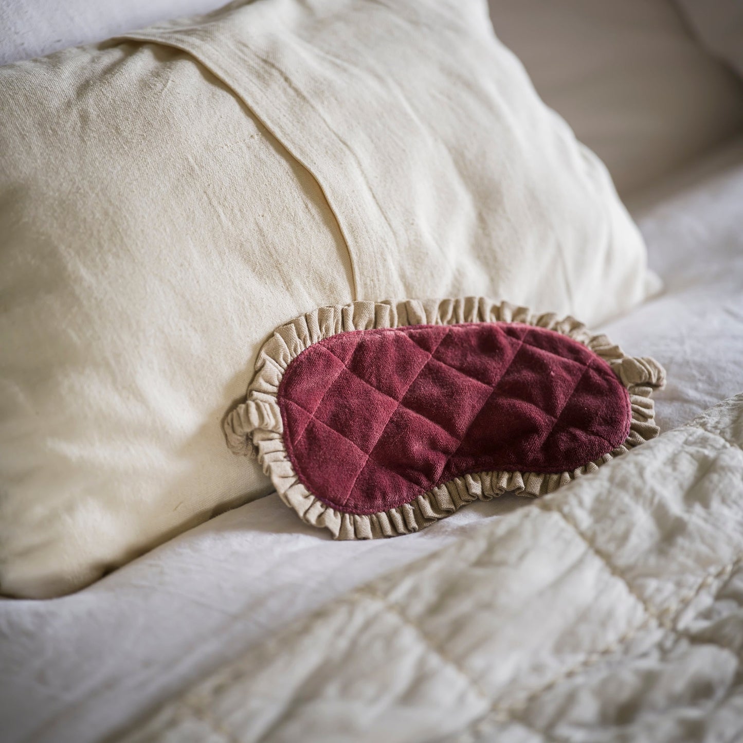 Velvet & Linen Eye Masks