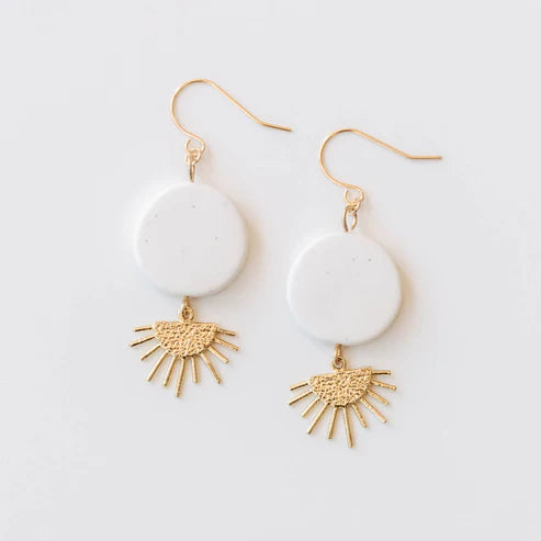 Sun Dangly Earrings