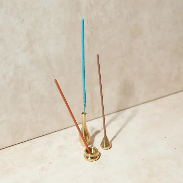 Brass Incense Holder Vase Shape