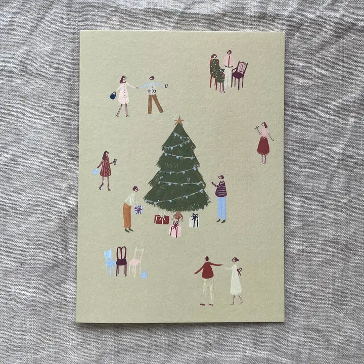 Festive Illustrated Greeting Cards
