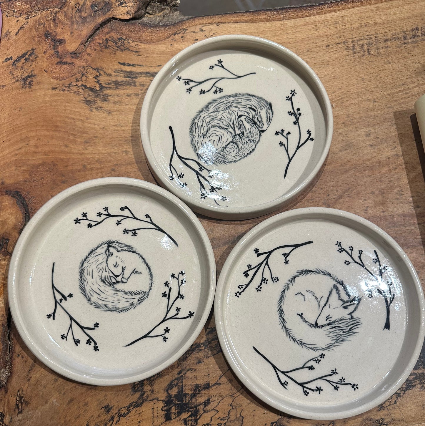 Spring Animal Plates