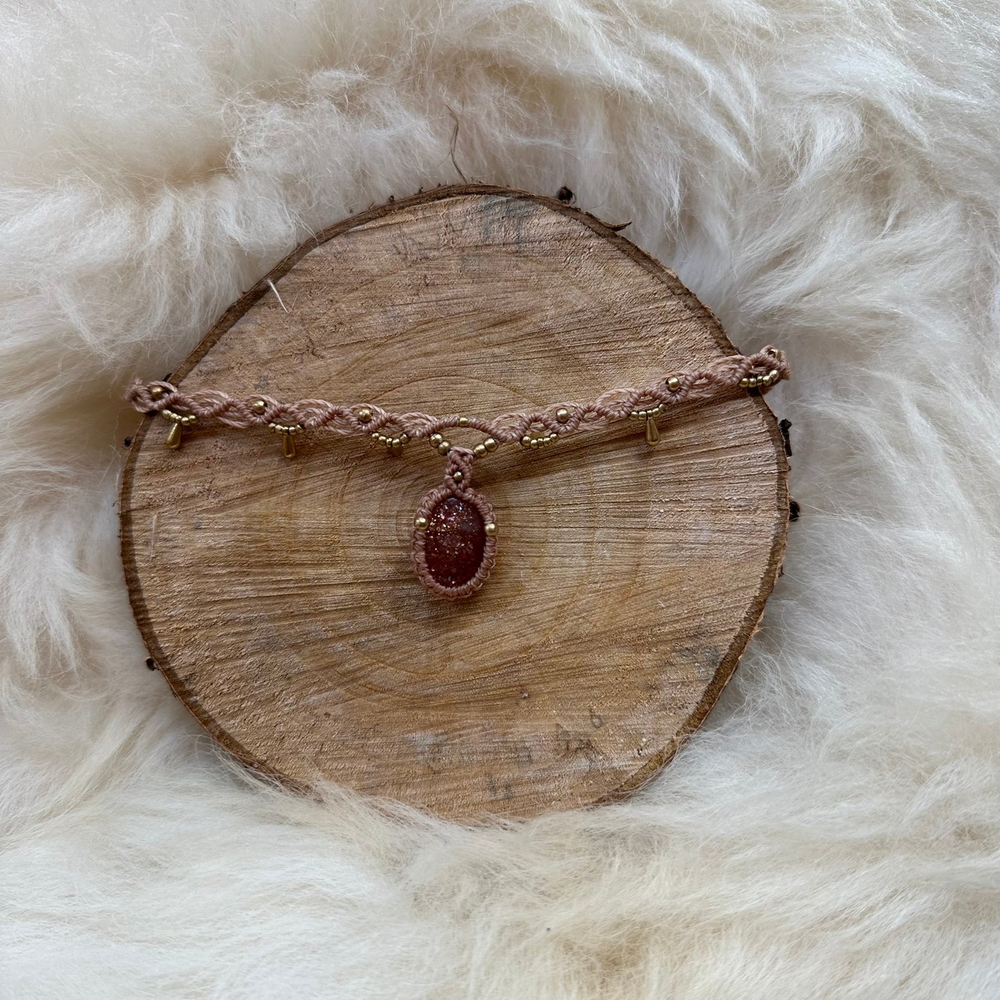 Sunset Macrame Choker