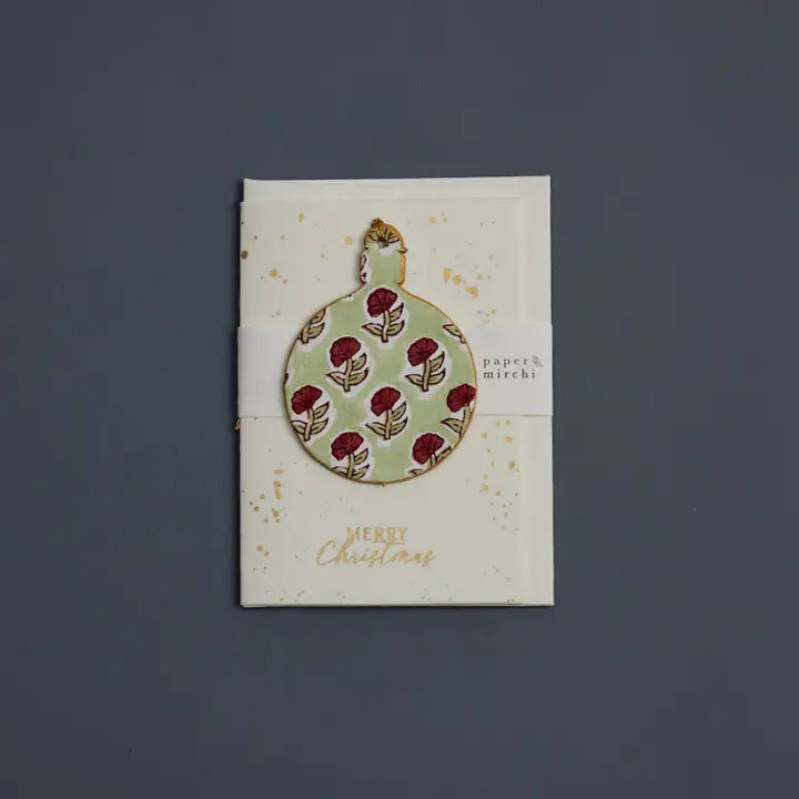 Ornament Festive Card