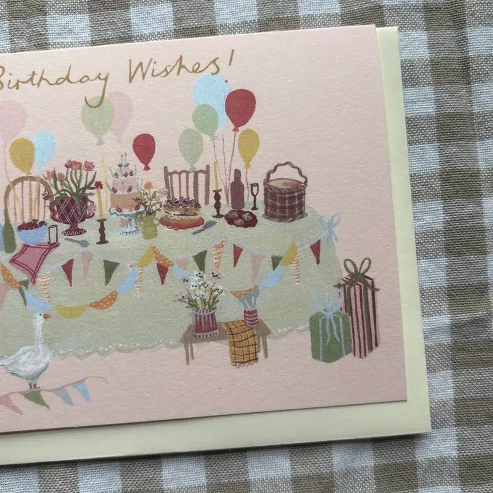 Birthday Illustrated Greeting Card