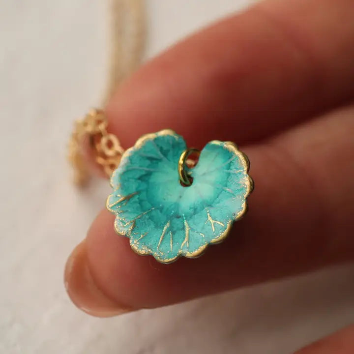Lily Pad Necklace