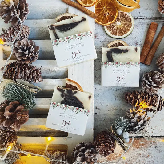 Christmas Botanical Soaps
