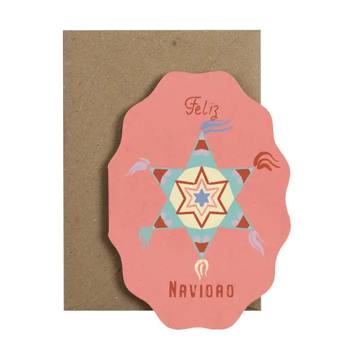 Wavy Shaped Festive Cards
