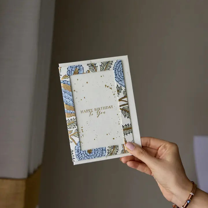 Photo Frame Birthday Card