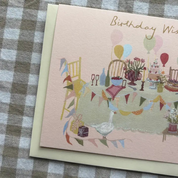 Birthday Illustrated Greeting Card