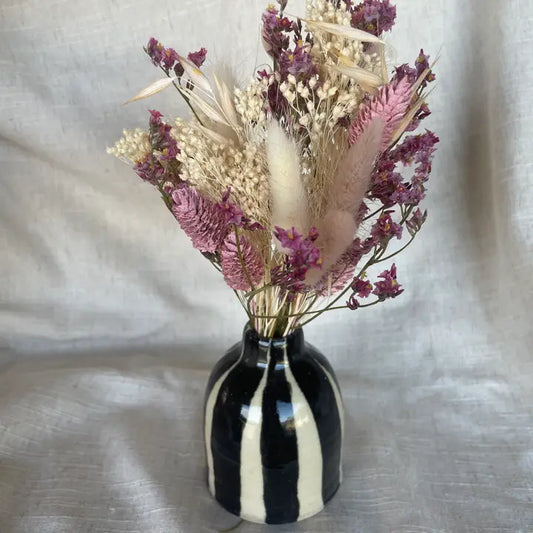 Ceramic Striped Vase