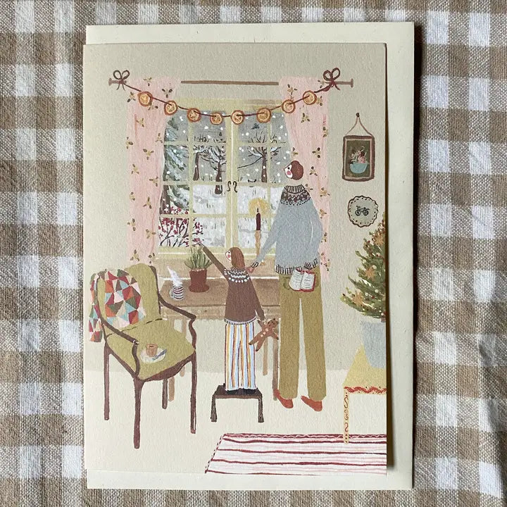 Festive Illustrated Greeting Cards