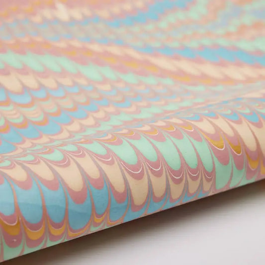 Marbled Cotton Wrapping Paper
