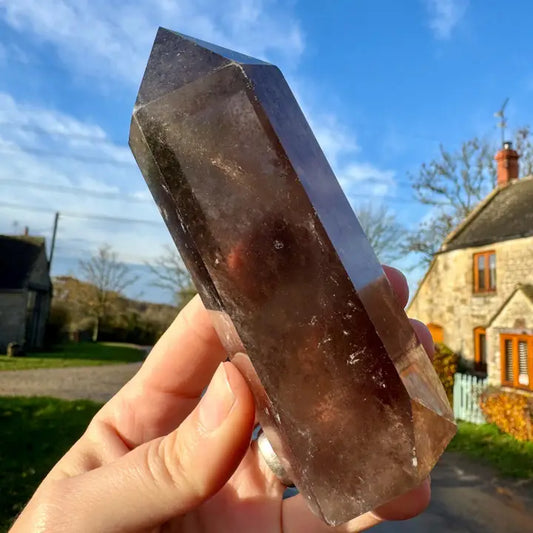 Large Smokey Quartz Wand