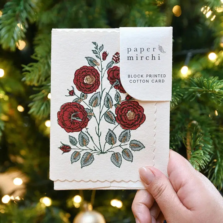 Festive Floral Cards