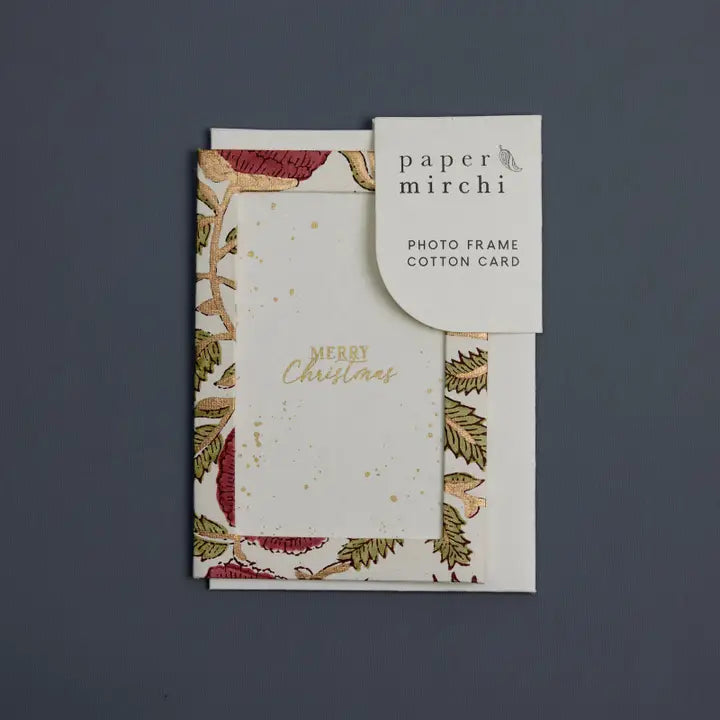 Festive Picture Frame Card