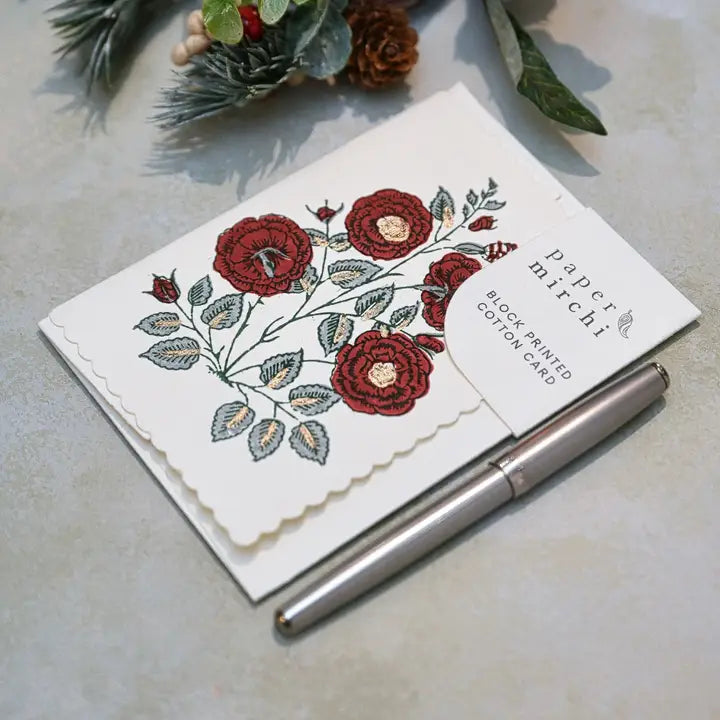 Festive Floral Cards