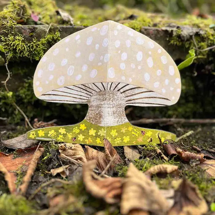 Pop Up Mushroom Card