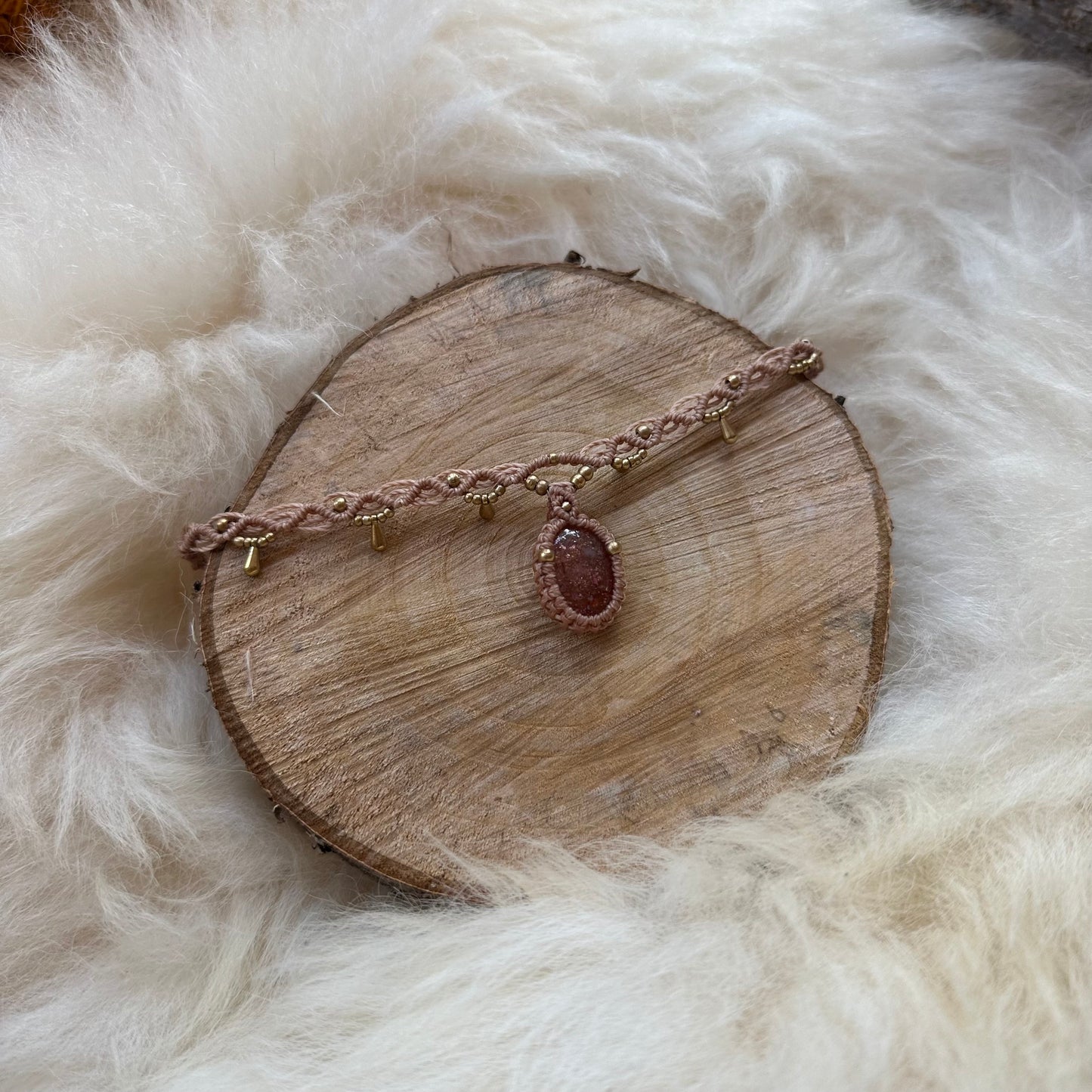 Sunset Macrame Choker