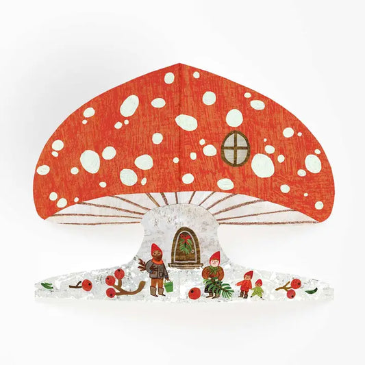Festive Pop up Mushroom Card