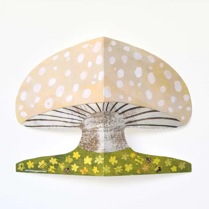 Pop Up Mushroom Card