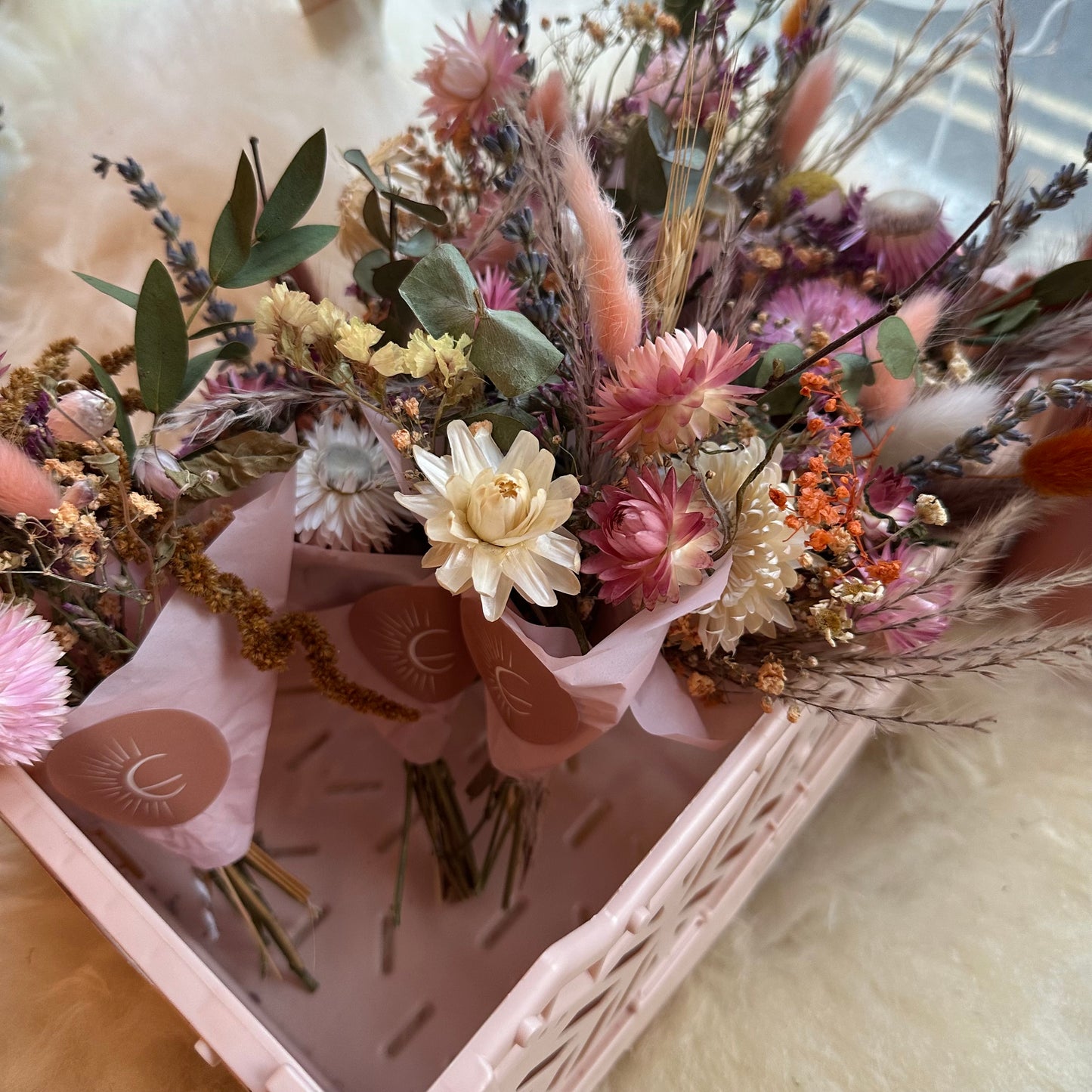 2026 Mini Dried Flower Bouquets