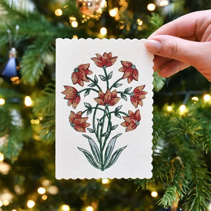 Festive Floral Cards