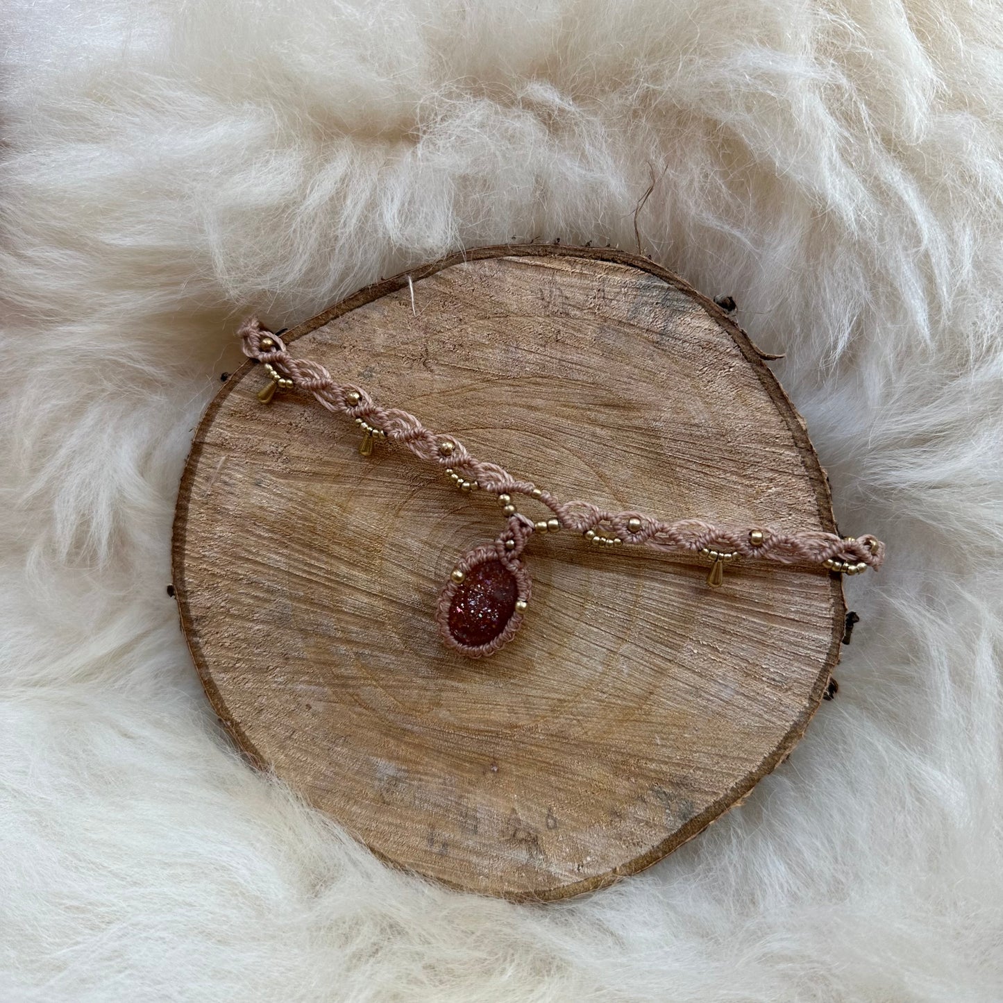 Sunset Macrame Choker