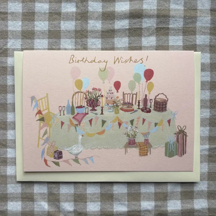 Birthday Illustrated Greeting Card