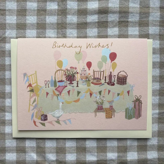 Birthday Illustrated Greeting Card