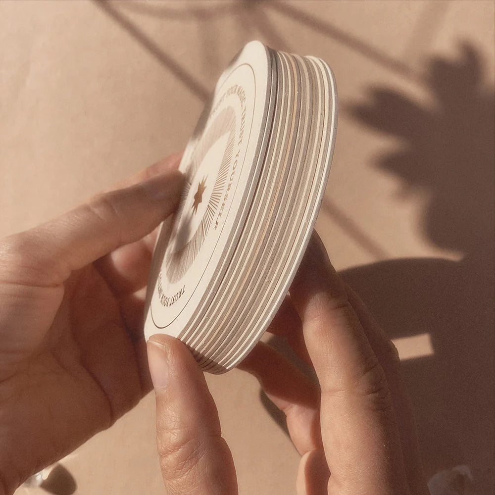 Circle Affirmation Cards