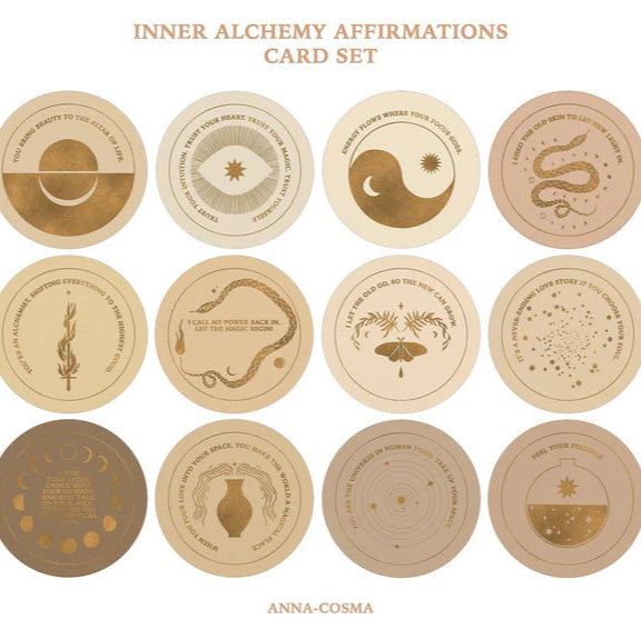 Circle Affirmation Cards