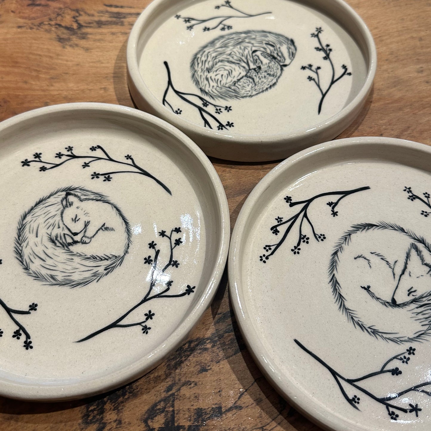 Spring Animal Plates