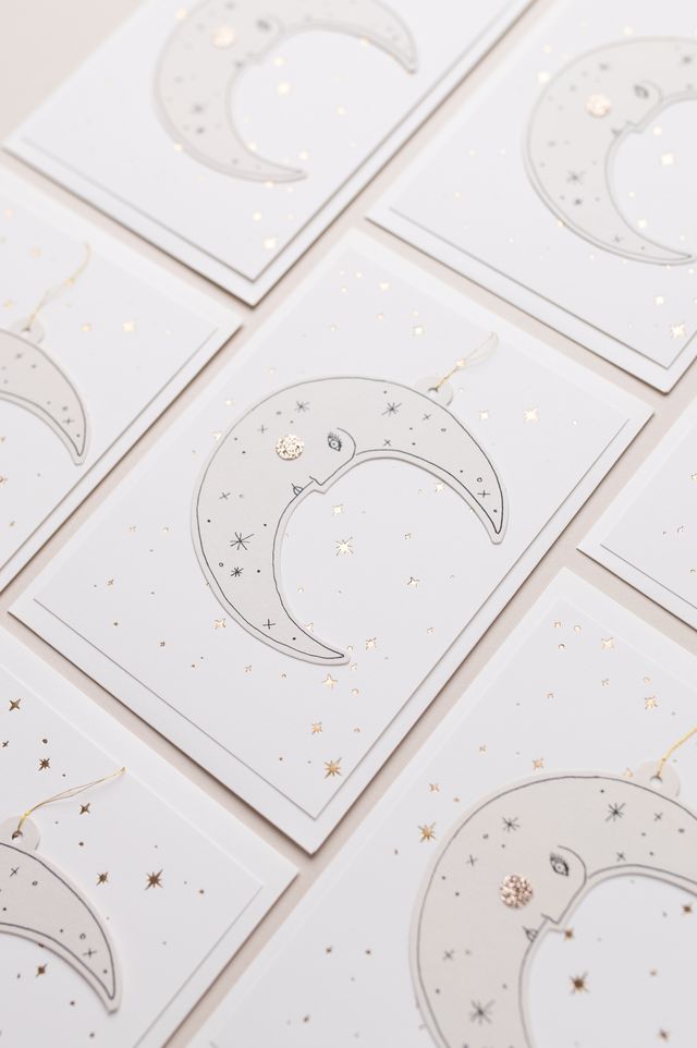 Celestial Hanging Card Decoration