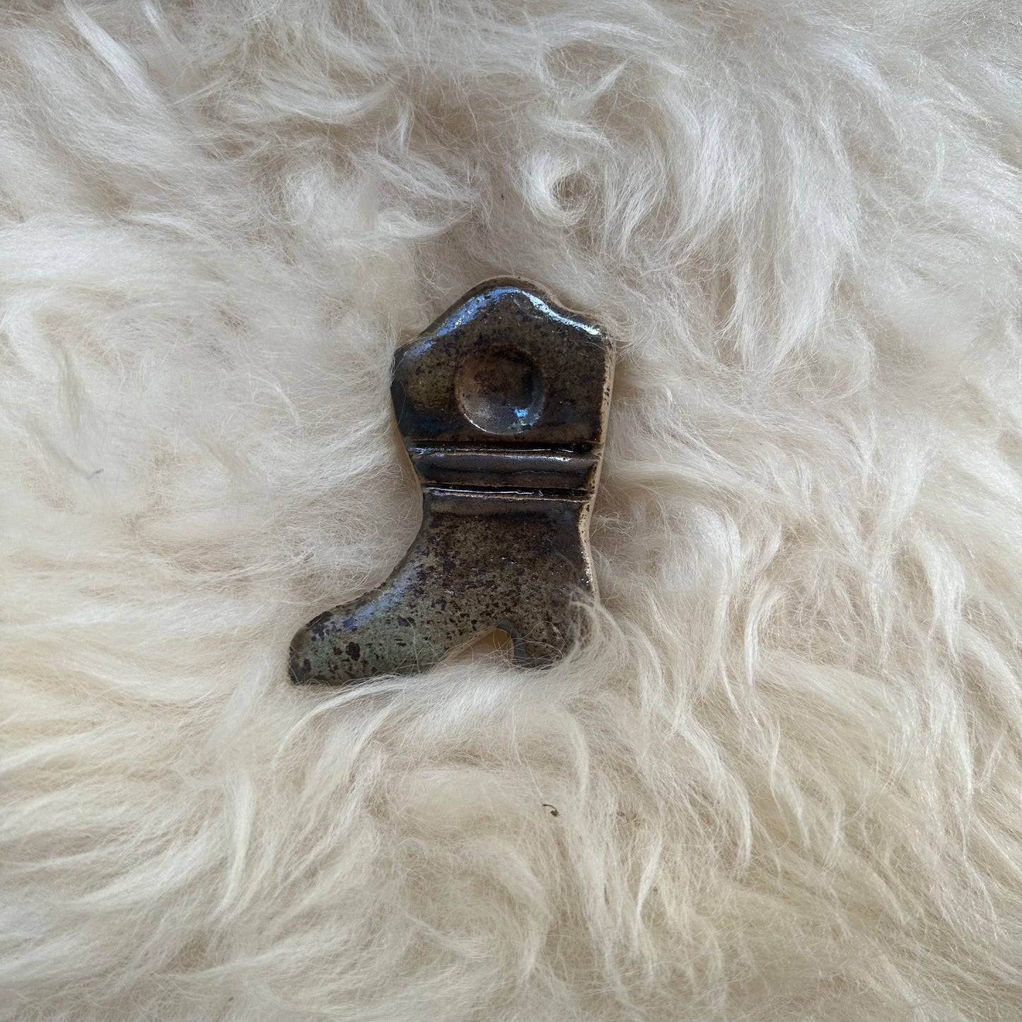 Cowboy Boot Incense Cone Holder