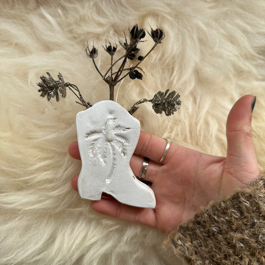 Cowboy Boot Bud Vases