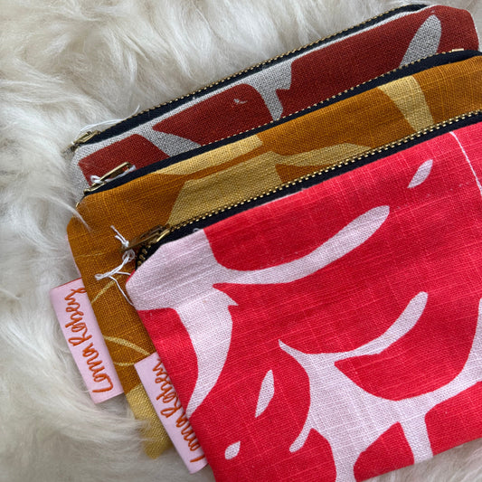 Handprinted Purses