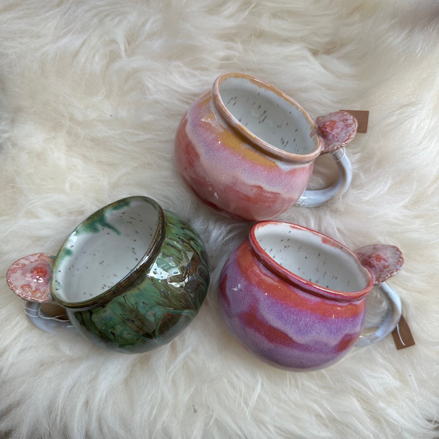 Cauldron Mushroom Mugs