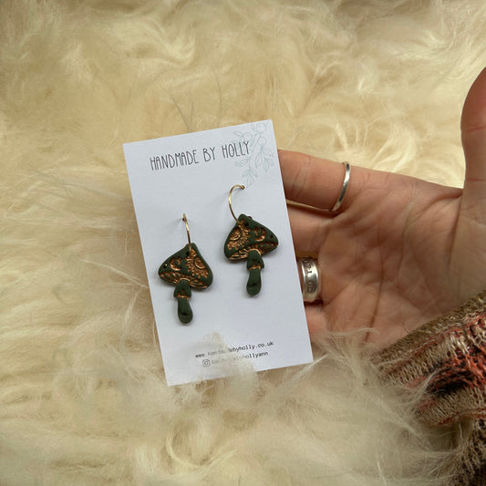 Mushroom Earrings