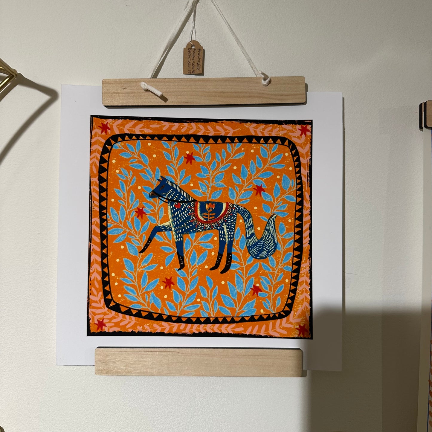 Folk Horse Print