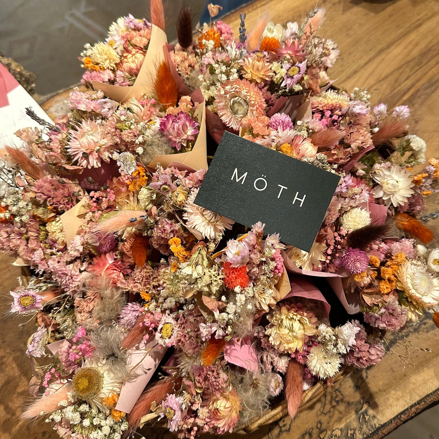 Mini Dried Flower Bouquets