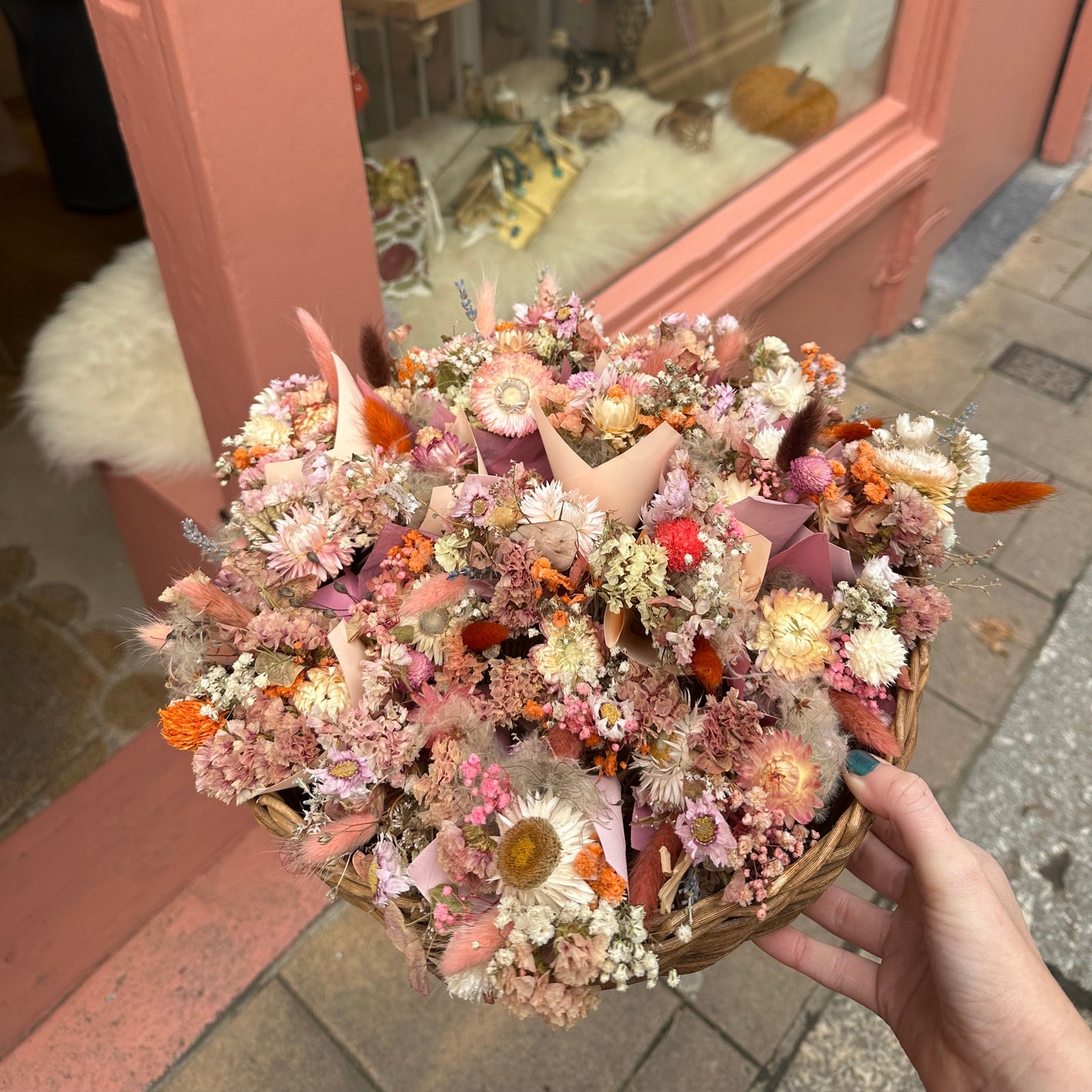 Mini Dried Flower Bouquets