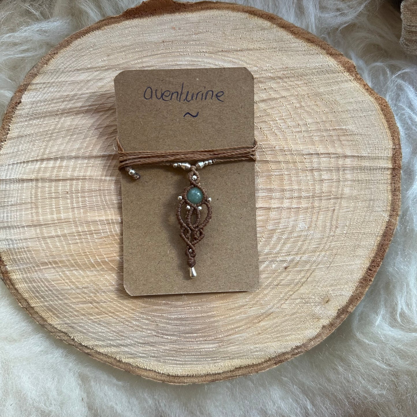 'New' Tiny Macrame Necklaces