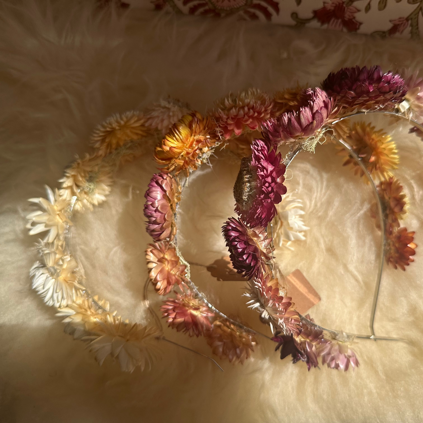 Dried Flower Headbands