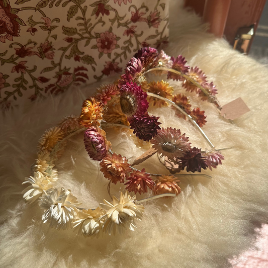 Dried Flower Headbands