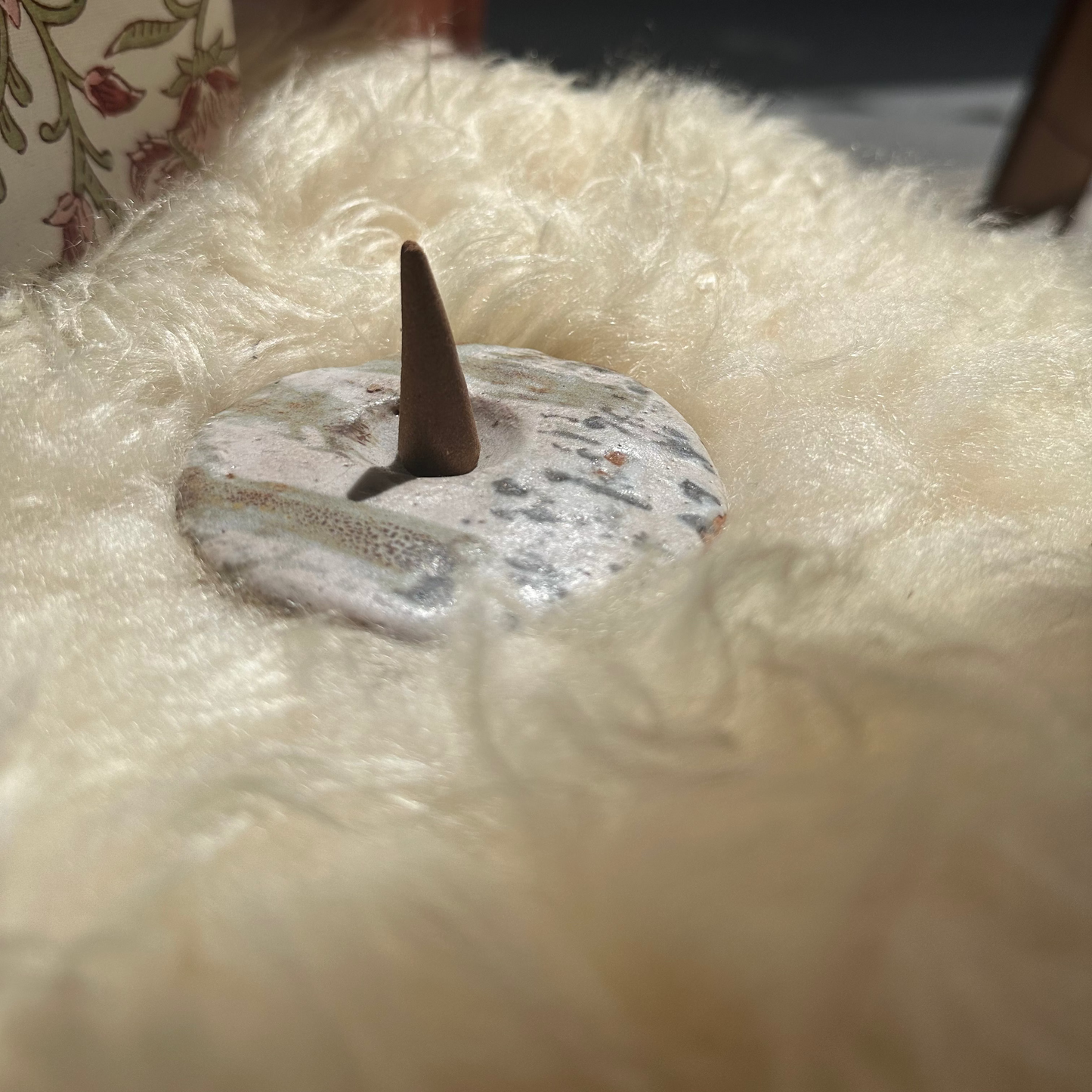 Ceramic Incense Cone Holder