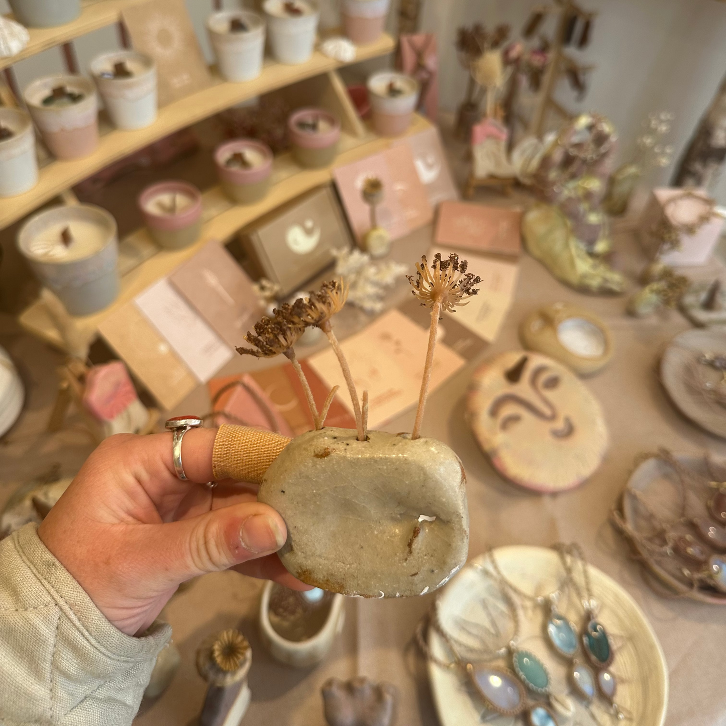 Irregular Shaped Bud Vases