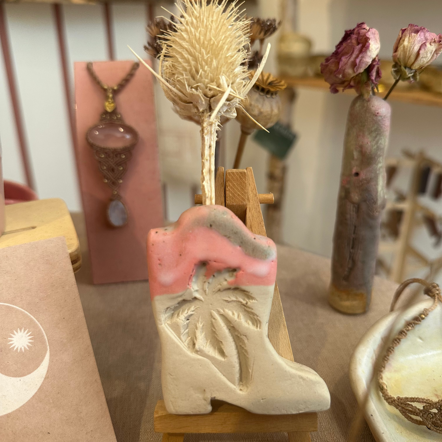 Cowboy Boot Bud Vases