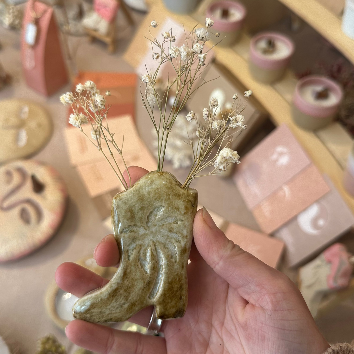 Cowboy Boot Bud Vases