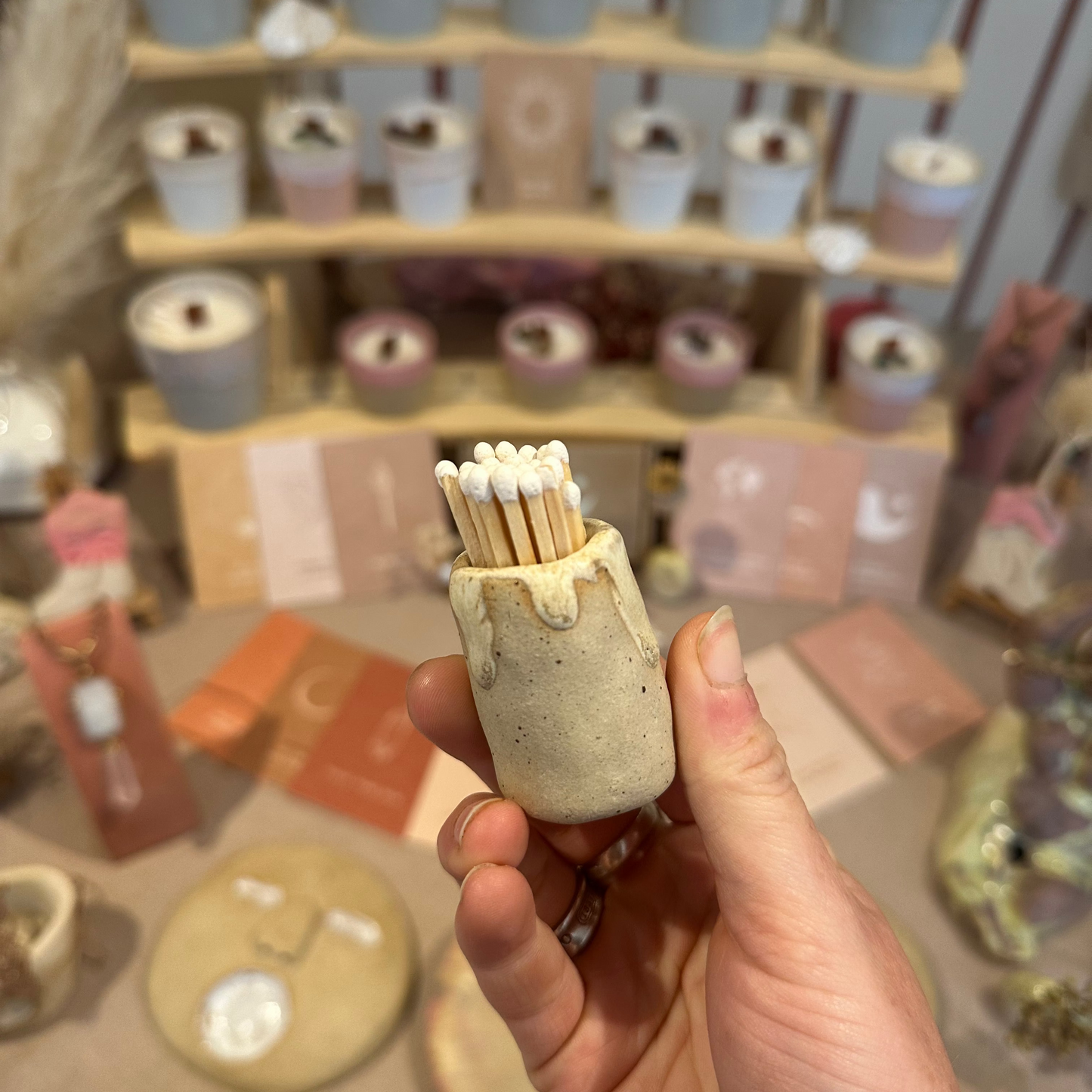 Ceramic Matchstick Holder