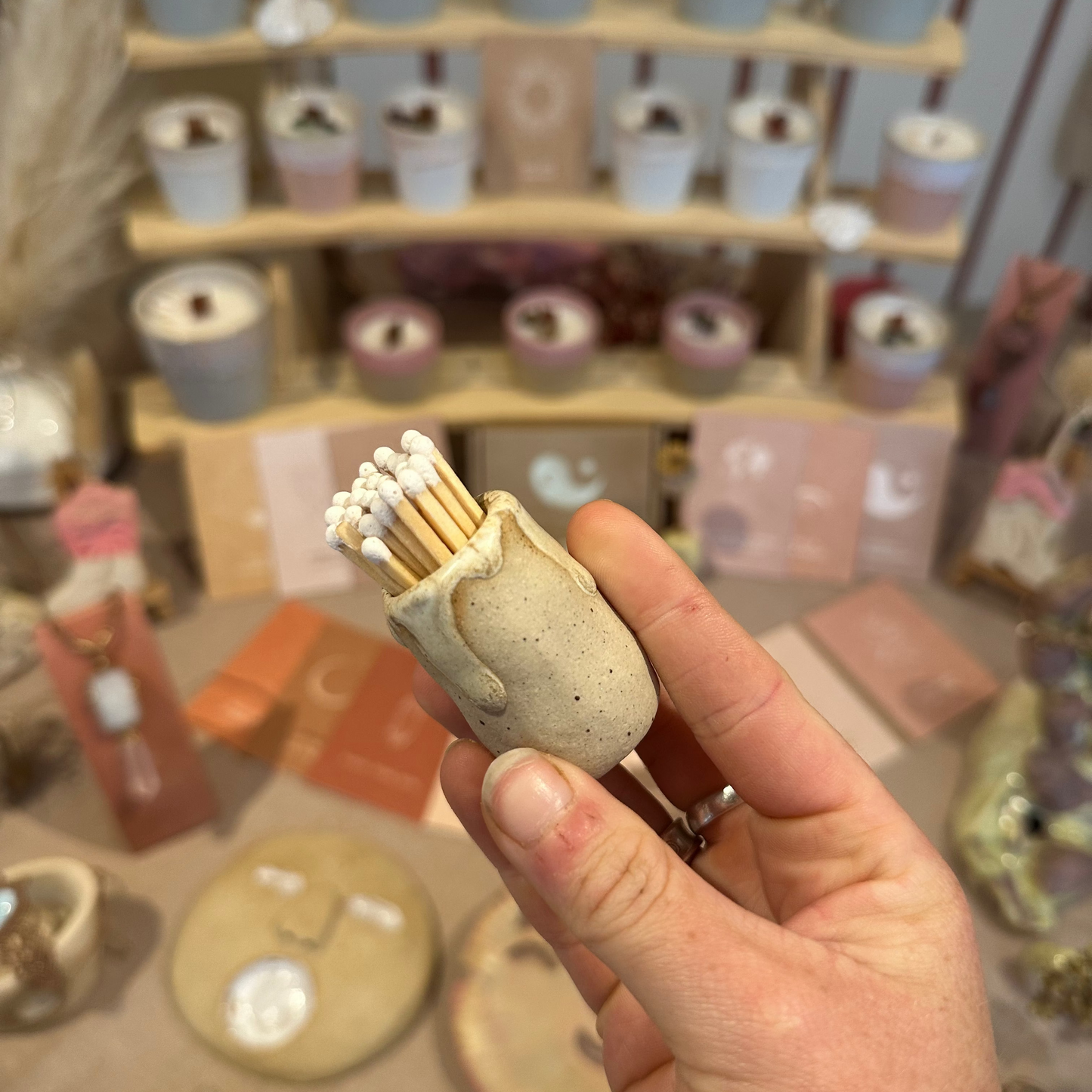 Ceramic Matchstick Holder